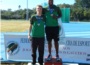 Guilherme Scolari (E) e Lucas Ferraz (D) conquistaram três medalhas de ouro